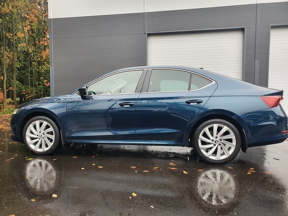 2022 Skoda Octavia IV (A8), синий - вид 5