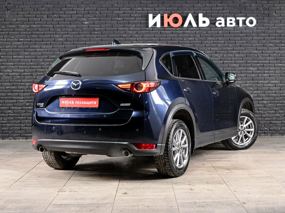 2018 Mazda CX-5 II, синий, 2250000 рублей - вид 4