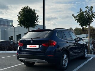 2012 BMW X1 18i I (E84) Рестайлинг, синий, 950000 рублей, вид 4