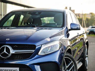 2018 Mercedes-Benz GLE Coupe 350 d I (C292), синий, 4077000 рублей, вид 2