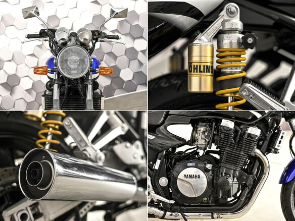 2002 Yamaha XJR1300, синий, 497000 рублей - вид 9