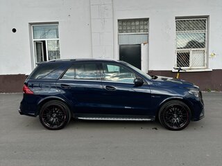 2016 Mercedes-Benz GLE 500 I (W166), синий, 3150000 рублей, вид 3