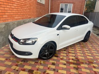 2014 Volkswagen Polo V, белый, 780000 рублей, вид 1