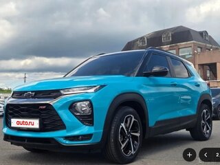 2022 Chevrolet TrailBlazer III, голубой, 1555098 рублей, вид 3