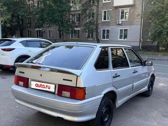 2003 Lada (ВАЗ) 2114, серебристый, 150000 рублей - вид 5
