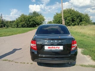 2020 Lada (ВАЗ) Granta I Рестайлинг, чёрный, 700000 рублей, вид 3