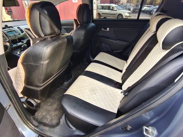 2015 Kia Sportage III Рестайлинг, синий, 1400000 рублей - вид 7