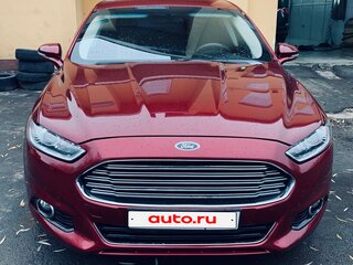 2015 Ford Fusion (North America) II, красный, 1300000 рублей, вид 1