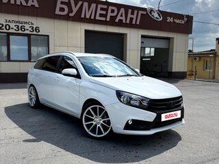 2020 Lada (ВАЗ) Vesta SW I, белый, 1300000 рублей, вид 3