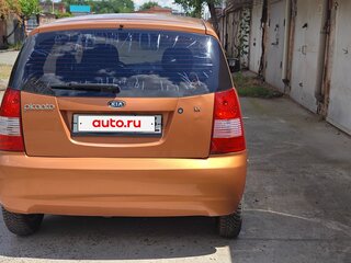 2008 Kia Picanto I Рестайлинг, оранжевый, 380000 рублей, вид 3