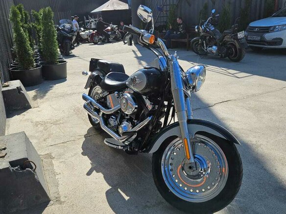 2012 Harley-Davidson Fat Boy, серый, 1580000 рублей - вид 7