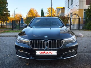 2017 BMW 7 серии Long 725Ld VI (G11/G12), чёрный, 2820000 рублей, вид 1