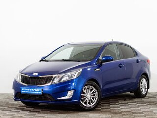 2013 Kia Rio 4-speed III, синий, 1009000 рублей, вид 3