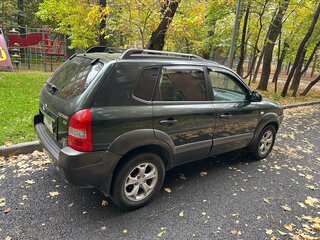 2008 Hyundai Tucson I, зелёный, 850000 рублей, вид 4