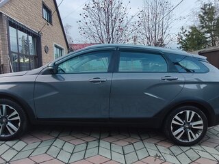 2021 Lada (ВАЗ) Vesta SW Cross I, серый, 1140000 рублей, вид 4