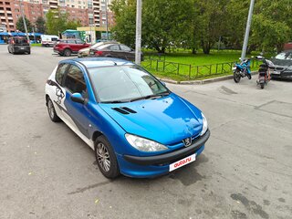 2007 Peugeot 206, синий, 150000 рублей, вид 3