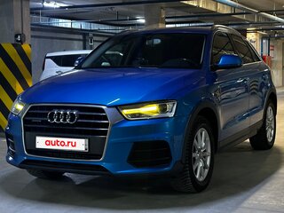 2015 Audi Q3 I (8U) Рестайлинг, голубой, 2100000 рублей, вид 3