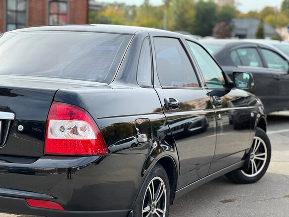 2011 Lada (ВАЗ) Priora I, чёрный, 499999 рублей - вид 13