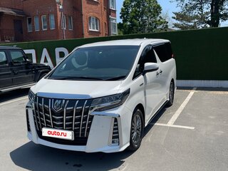 2020 Toyota Alphard III Рестайлинг, белый, 4700000 рублей, вид 2