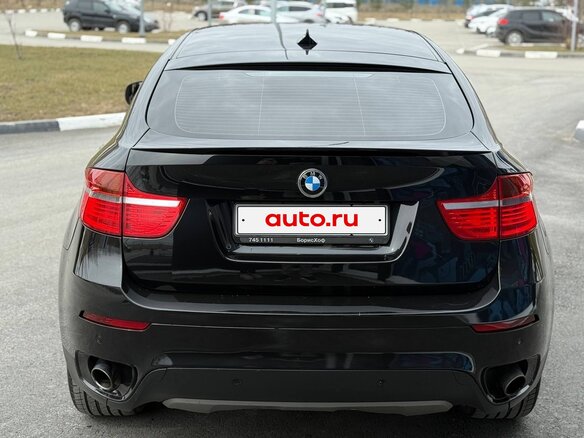 2008 BMW X6 35i 6-speed I (E71), чёрный - вид 5