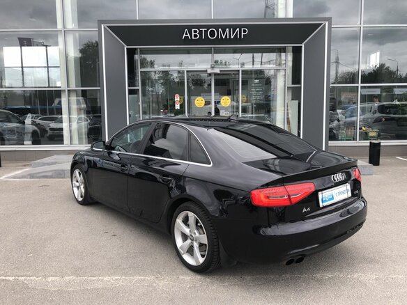 2013 Audi A4 IV (B8) Рестайлинг, чёрный - вид 6