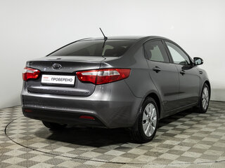 2012 Kia Rio 4-speed III, серый, 699585 рублей, вид 5