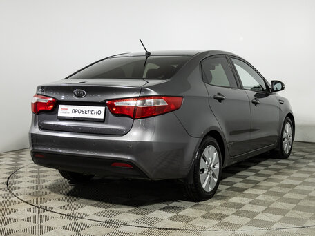 2012 Kia Rio 4-speed III, серый, 699585 рублей, вид 5