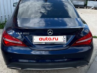2018 Mercedes-Benz CLA 200 I (C117, X117) Рестайлинг, синий, 1850000 рублей, вид 5