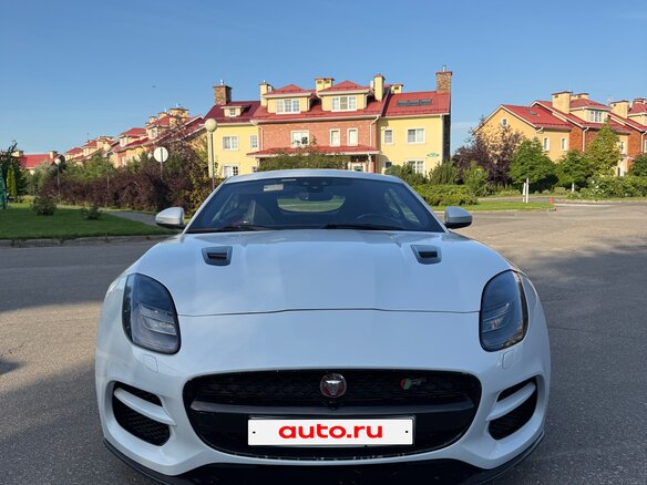 2017 Jaguar F-Type I Рестайлинг, белый, 3250000 рублей - вид 1
