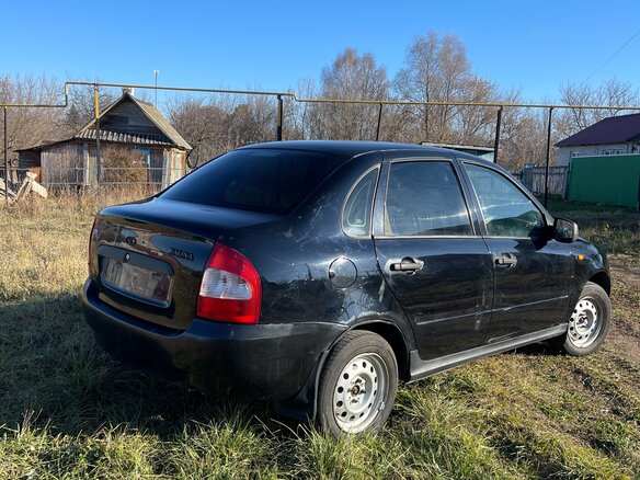 2010 Lada (ВАЗ) Kalina I, чёрный, 160000 рублей - вид 11