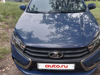 2018 Lada (ВАЗ) Vesta I, синий, 990000 рублей, вид 1