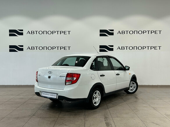2017 Lada (ВАЗ) Granta I, белый - вид 4
