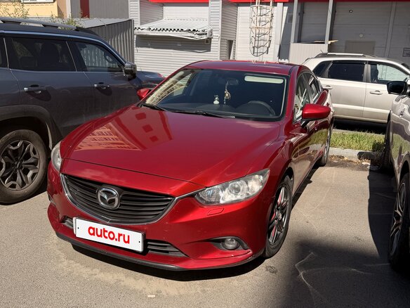 2013 Mazda 6 III (GJ), красный - вид 2