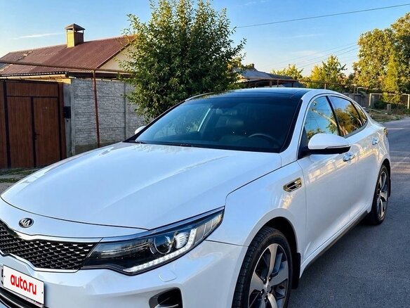 2016 Kia Optima IV, белый, 1650000 рублей