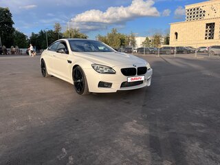 2015 BMW 6 серии Gran Coupe 640d xDrive III (F06/F13/F12) Рестайлинг, белый, 2900000 рублей, вид 3