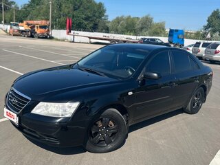 2008 Hyundai Sonata V (NF) Рестайлинг, чёрный, 420000 рублей, вид 3