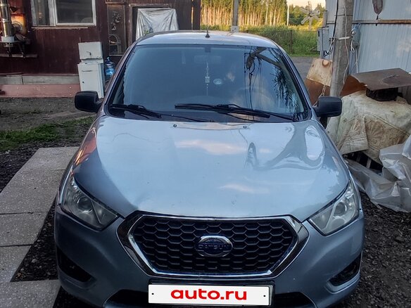 2015 Datsun mi-DO, голубой, 450000 рублей