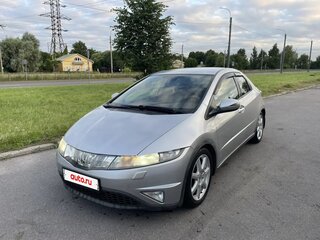 2008 Honda Civic AMT VIII Рестайлинг, серебристый, 649000 рублей, вид 1