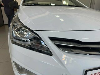 2014 Hyundai Solaris I Рестайлинг, белый, 768000 рублей, вид 2