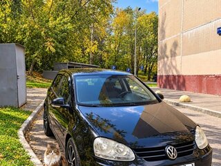 2007 Volkswagen Golf V, чёрный, 845000 рублей, вид 2