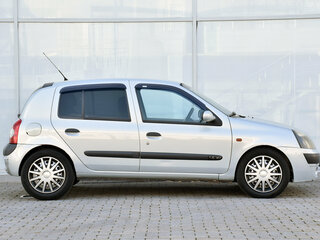 2002 Renault Clio II Рестайлинг, синий, 230000 рублей, вид 4