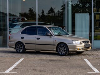 2006 Hyundai Accent ТагАЗ II, бежевый, 555000 рублей, вид 3