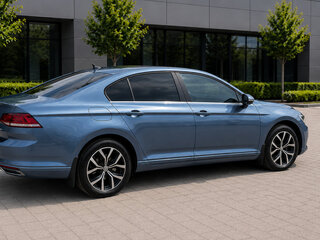 2015 Volkswagen Passat B8, синий, 1430000 рублей, вид 3