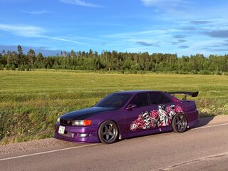 1998 Toyota Chaser VI (X100) Рестайлинг, фиолетовый, 1250000 рублей, вид 1