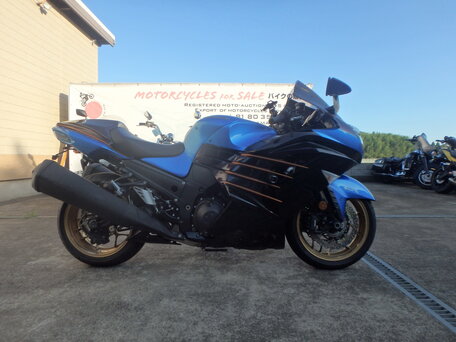 2012 Kawasaki ZX-14R, синий, 1000000 рублей, вид 2