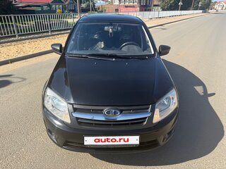 2014 Lada (ВАЗ) Granta I, чёрный, 280000 рублей, вид 2