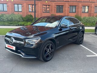 2019 Mercedes-Benz GLC Coupe 300 d I (C253) Рестайлинг, чёрный, 3950000 рублей, вид 4