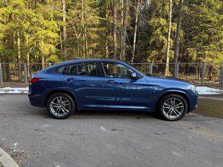 2019 BMW X4 20d II (G02), синий, 4760000 рублей, вид 4
