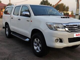 2013 Toyota Hilux VII Рестайлинг, белый, 1850000 рублей, вид 1
