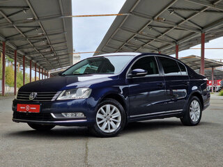 2012 Volkswagen Passat B7, синий, 1099500 рублей, вид 4